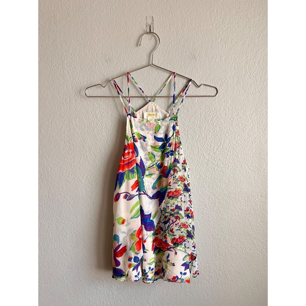 Maeve Anthropologie St. Lucia Floral Blouse Size SMALL